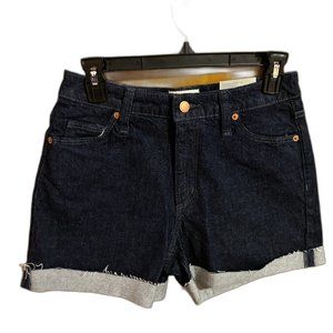 Universal Thread / Vintage‎ Midi Raw Hem Denim Shorts